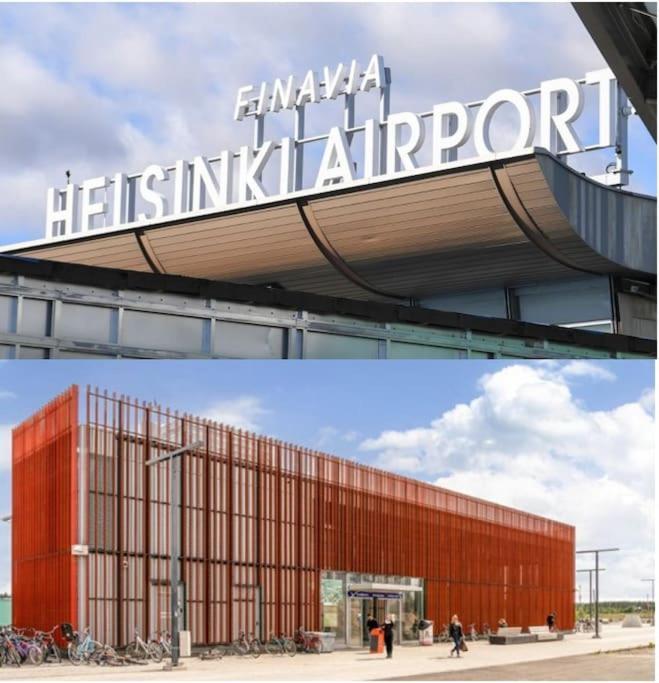 New Studio Cherry Near Helsinki Airport In Kivistoe Vantaa Kültér fotó